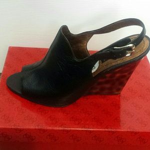 Wedge Women Black Shoe